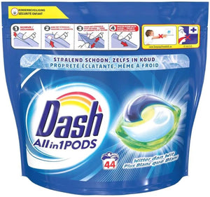 Dash witter dan wit pods 44 stuks