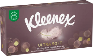 Kleenex Ultra Soft zakdoeken 3 lagen 64 stuks