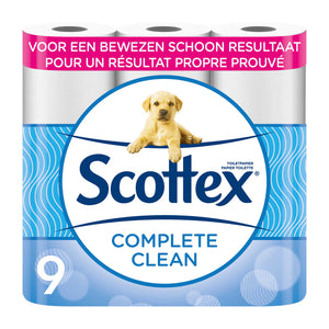 Scottex Toiletpapier 2 lagen - 9 rollen
