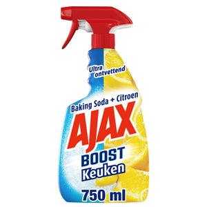 Ajax Keukenspray Soda & Citroen 750 ml