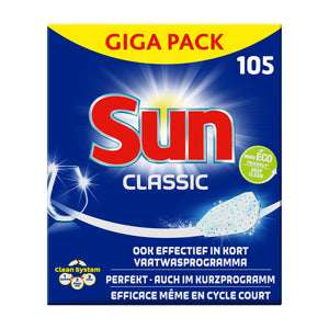 Sun Vaatwastabletten Classic 105 stuks
